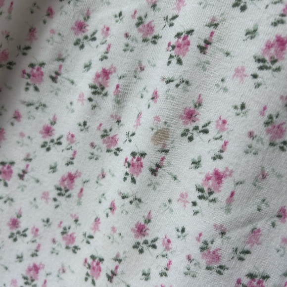 Ralph Lauren White and Pink Floral night gown - Picture 6 of 7
